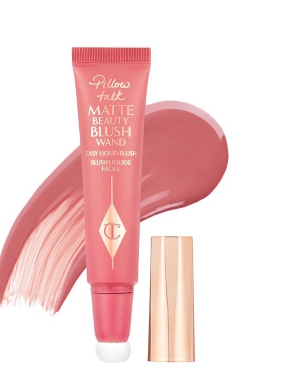 Charlotte Tilbury Pillow Talk Matte Liquid Blush Wand - Matte Blush for Cheeks